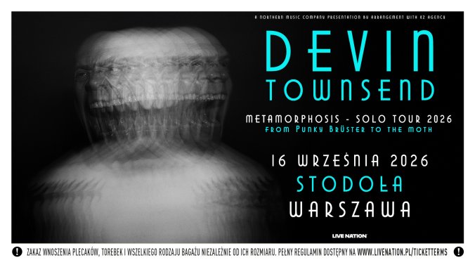 Bilety kolekcjonerskie - Devin Townsend