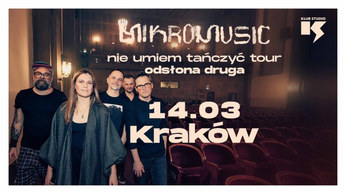 Bilety kolekcjonerskie - Mikromusic “nie umiem tańczyć tour"