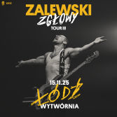 Bilety na wydarzenie ZALEWSKI "ZGŁOWY TOUR III" ZALEWSKI "ZGŁOWY TOUR III" - bilety