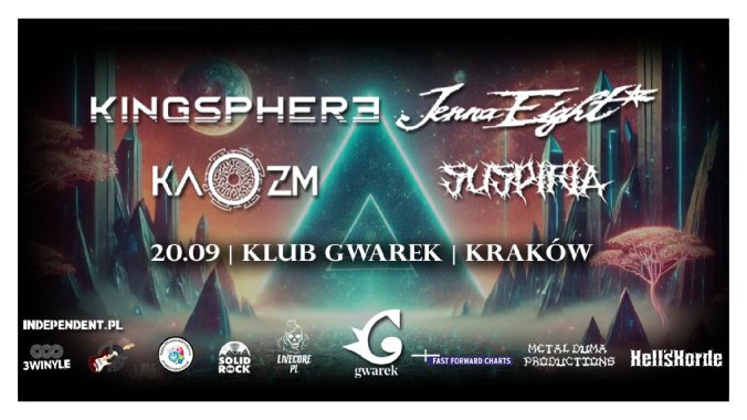 Collector's Tickets - Kingsphere + Jenna Eight* + Kaozm + Suspiria