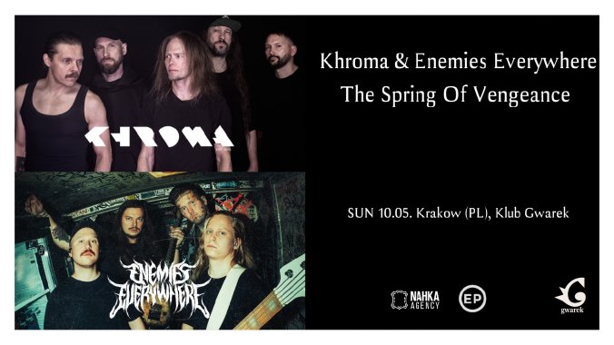 Collector's Tickets - Enemies Everywhere & Khroma "Spring Of Vengeance Tour”