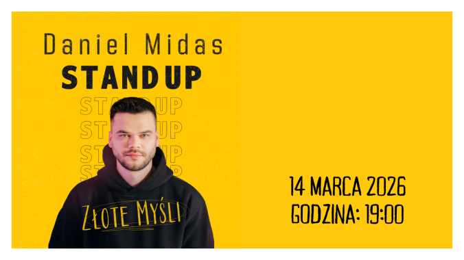 Bilety kolekcjonerskie - Stand-up Daniel Midas, Złote Myśli