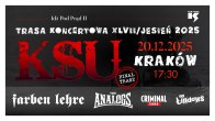 Bilety kolekcjonerskie - KSU + The Analogs + Farben Lehre