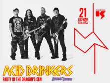 ACID DRINKERS "PARTY IN THE DRAGON’S DEN" | Support: Diving Stove - bilety
