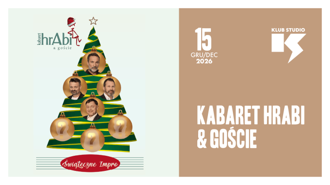 Bilety kolekcjonerskie - Kabaret hrAbi & Goście - Świąteczne Impro