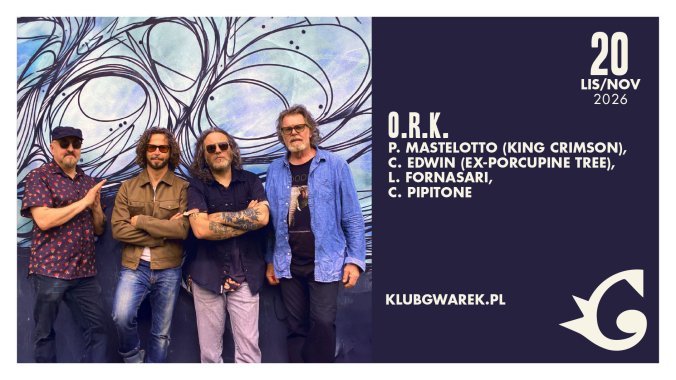 Collector's Tickets - O.R.k - P. Mastelotto (King Crimson), C. Edwin (ex-Porcupine Tree), L. Fornasari, C. Pipitone
