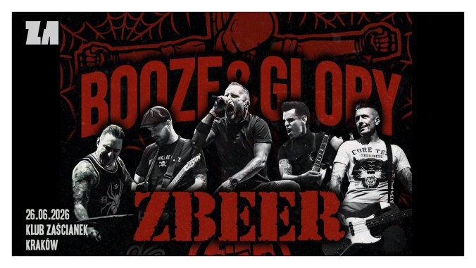 Bilety kolekcjonerskie - Booze & Glory + Zbeer