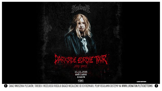 Bilety kolekcjonerskie - REDZED: Darkside Europe Tour