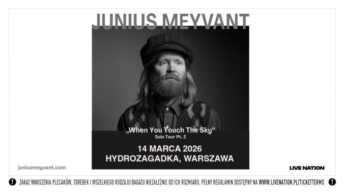 Bilety kolekcjonerskie - Júníus Meyvant: “When You Touch The Sky” Tour Pt.2