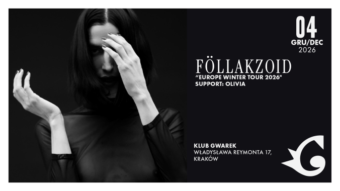 Collector's Tickets - Föllakzoid “Europe Winter Tour 2026" | Support: Olivia