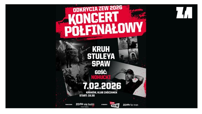 Bilety kolekcjonerskie - Odkrycia Zew 2026 - Kraków | Pierwszy Koncert Półfinałowy