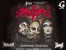 The Laws playing SARCOFAGO “European Tour 2026" | Support: Herzoga & Sznyt - bilety