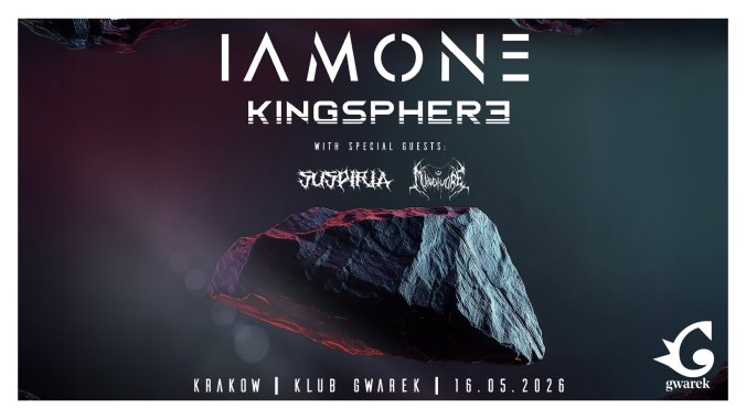 Bilety kolekcjonerskie - IAMONE + Kingsphere + Mundivore + Suspiria