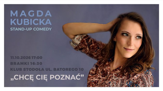 Bilety kolekcjonerskie - Magda Kubicka w programie "Chcę cię poznać"