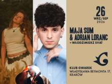 Maja Sum & Adrian Loranc  | Support: Svat - bilety