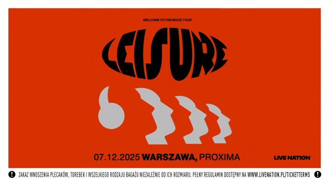 Bilety kolekcjonerskie - LEISURE - WELCOME TO THE MOOD TOUR