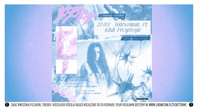 Bilety kolekcjonerskie - Poppy: Constantly Nowhere Tour