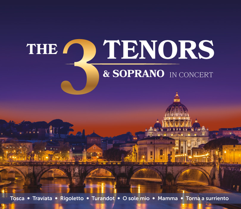 THE 3 TENORS & SOPRANO – WŁOSKA GALA OPEROWA PRZY ŚWIECACH - zdjęcie główne wydarzenia