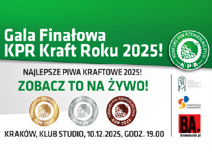 Gala Finałowa Konkursu Piw Rzemieślniczych Kraft Roku 2025 - zdjęcie główne wydarzenia