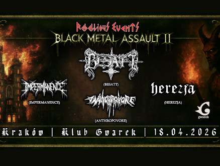 Black Metal Assault II: Besatt, Impermanence, Herezja, Anthropovore - zdjęcie główne wydarzenia