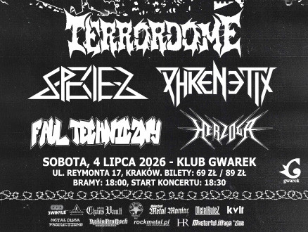 Cross Over Cracow #10: TERRORDOME, Species, Phrenetix, Faul Techniczny, Herzoga - zdjęcie główne wydarzenia