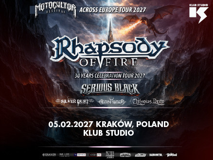 Motocultor Across Europe Tour 2027: Rhapsody of Fire + Serious Black + Silver Dust + Aeon Gods + Melodius Deite - main photo of the event