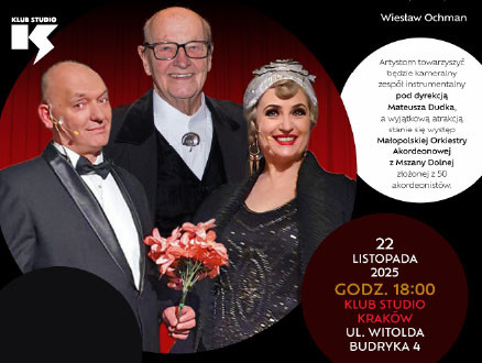 Wiesław Ochman zaprasza na spektakl kostiumowy "Urodziny Hanki i Jana" - main photo of the event