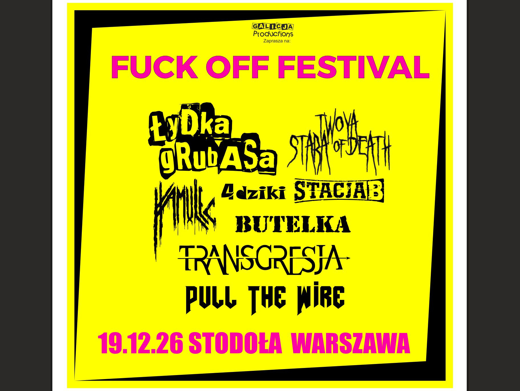 FUCK OFF FESTIVAL