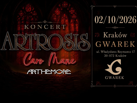 Artrosis + Caro Mane + Arthemore - zdjęcie główne wydarzenia