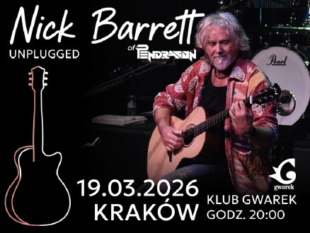 Nick Barrett Unplugged (of Pendragon) - main photo of the event