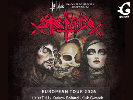 The Laws playing SARCOFAGO “European Tour 2026" - main photo of the event