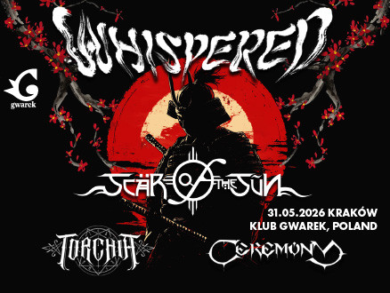 Whispered + Scar of the Sun + Torchia + Ceremony "Return of the Shogunate European Tour 2026" - main photo of the event