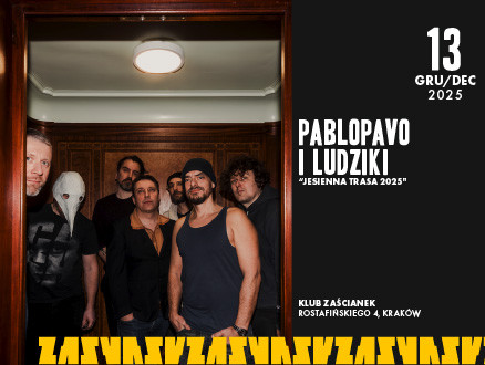 Pablopavo i Ludziki “Jesienna Trasa 2025" - zdjęcie główne wydarzenia