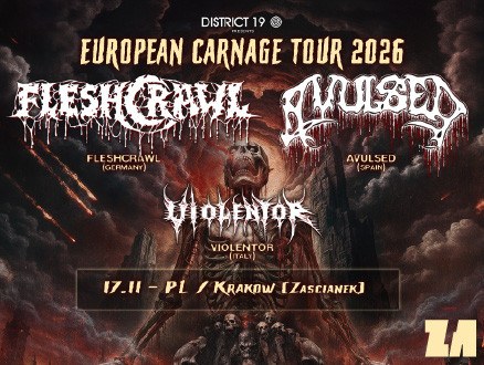 European Carnage Tour 2026: Fleshcrawl + Avulsed + Violentor - zdjęcie główne wydarzenia