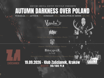 Autumn Darkness Over Poland: Vermilia, Aether, Domhain, Hangover in Minsk - zdjęcie główne wydarzenia