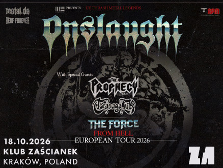 ONSLAUGHT "The Force from Hell” Tour | Supports: The Prophecy 23 - Toranaga UK - zdjęcie główne wydarzenia